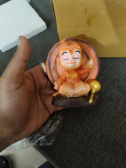 Meditating Bal Hanuman Idol