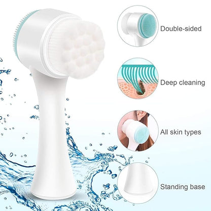 2-in-1 Skin Care Facial Cleansing Brush